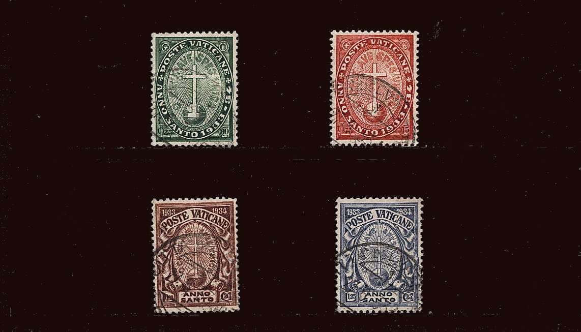 Holy Year<br/>
A superb fine used set of four.<br/>SG Cat £85