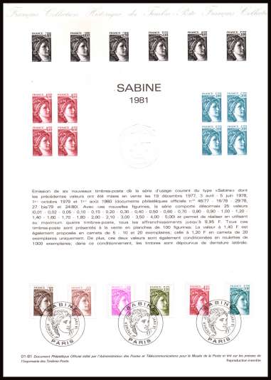 'Sabine'
<br/><b>Document number:   -81 </b>