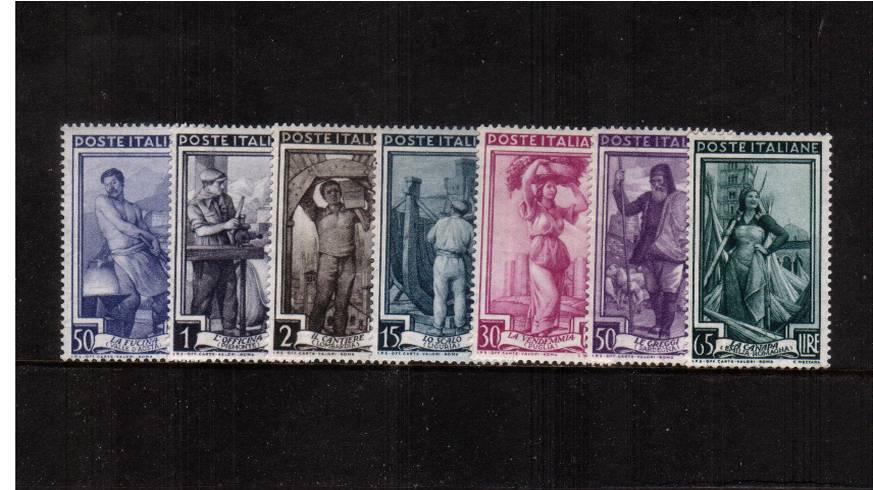 The Provincial Costumes set  with Multiple Stars watermark<br/>
A superb unmounted mint set of seven. SG Cat 190

<br/><b>QXQ</b>