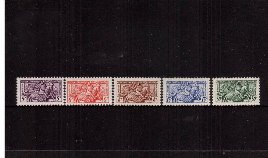 The Seal of Prince Ranier III - 2nd Series<br/>
A superb unmounted mint set of five. SG Cat �