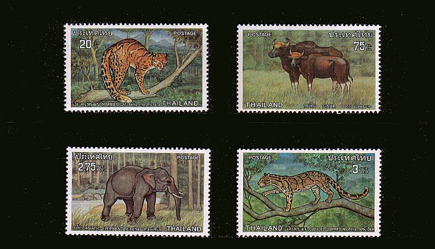 Protected Animals - 1st Series<br/>
A supern unmounted mint set of four. SG Cat �