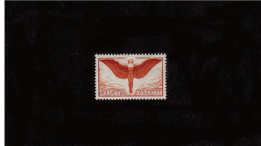 75c Red-Orange and Claret - Chalky - Grilled Gum<br/>
A lovely fine and fresh perfectly centered stamp. SG Cat �