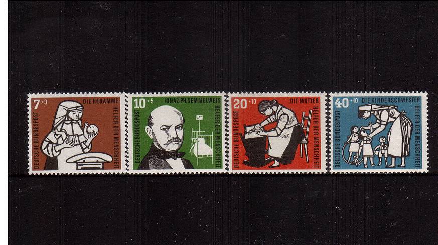 Humanitarian Relief Fund<br/>
A superb unmounted mint set of four. SG Cat 27.00