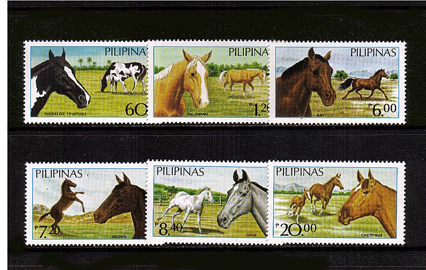 Horses set of six