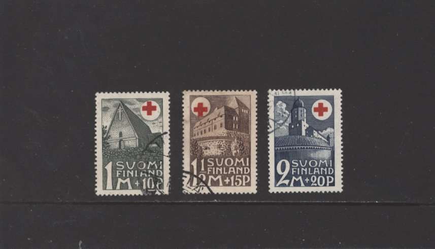Red Cross Fund<br/>A set fine used of three<br/>SG Cat £60