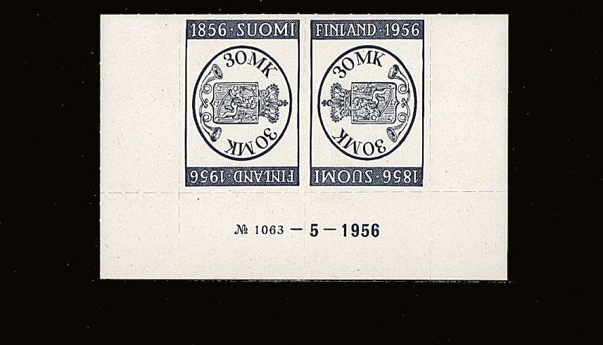 Postage Stamp Exhibition<br/>
A superb unmounted mint Tete-Beche pair.