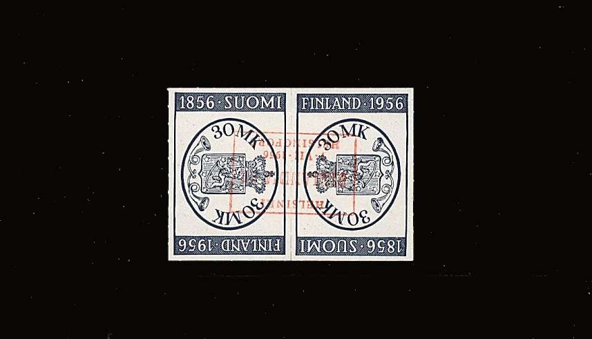 Postage Stamp Exhibition<br/>
A superb fine used Tete-Beche pair with exhibition cancel.