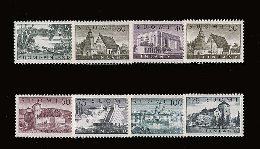 The Pictorials set of eight<br/>
Superb unmounted mint. SG Cat £75