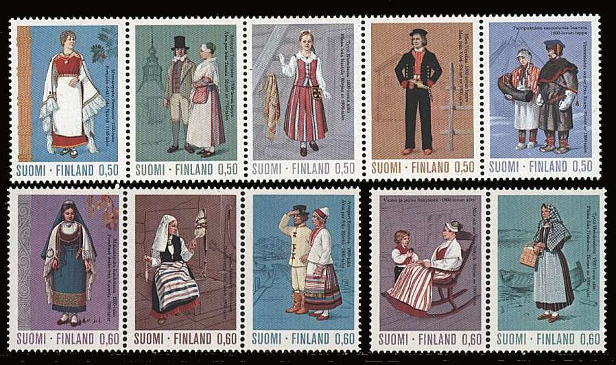 Ancient and National Costumes<br/>set of ten superb unmounted mint. SG Cat £39