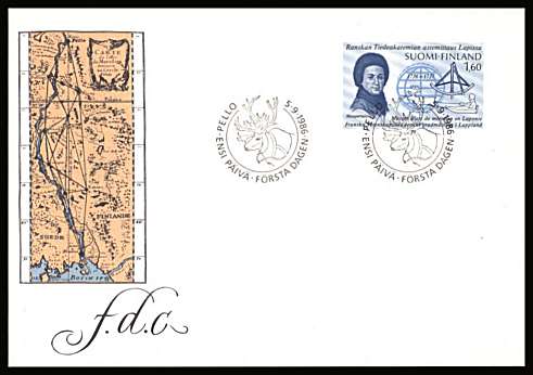 250th Anniversary ofMeasurement single
<br/>on an unaddressed illustrated First Day Cover with special cancel<br/><br/>


Note: The MICHEL catalogue prices a FDC at x2 times the used set price