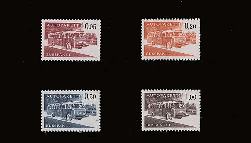 The ''Post Bus'' set of four superb unmounted mint<br/>SG Cat £30