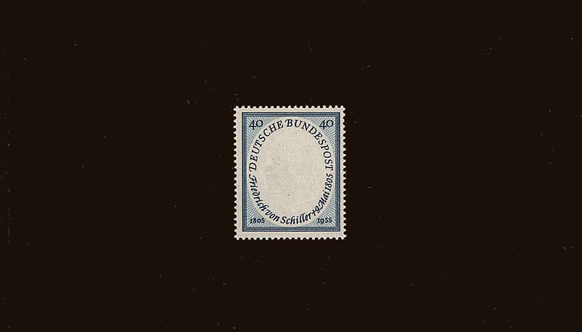 150th Death Anniversary of Schiller<br/>
A superb unmounted mint single.<br/>
SG Cat £24
<br/><b>QAL</b>
