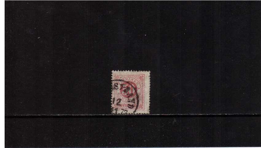 50o Rose-Carmine fine used but centered to left.<br/>SG Cat �