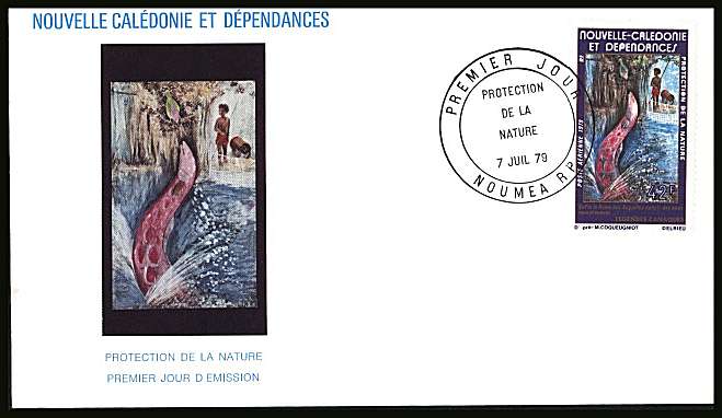 Nature Protection single on illustrated First Day Cover.<br/>
Note no premium has been applied because its a FDC - Item is priced on the used value only.