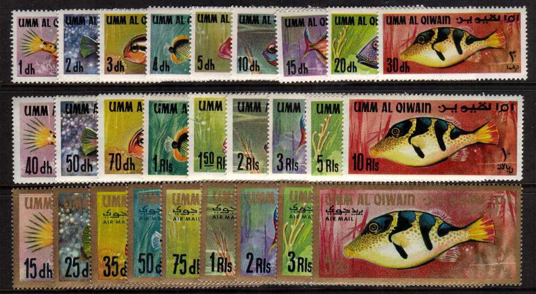 Fishes of the Arabian Gulf set of twenty seven superb unmounted mint.