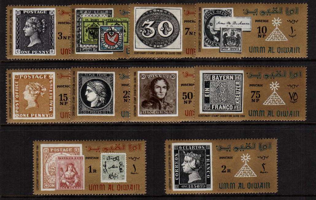Centenary Stamp Exhibition set of ten superb unmounted mint