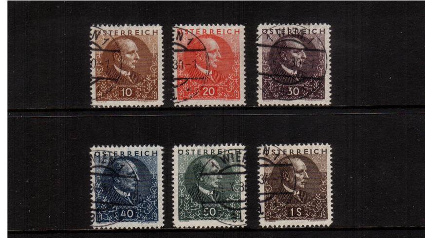 Anti-tuberculosis Fund<br/>
A superb fine used set of six removed from a First Day Cover!