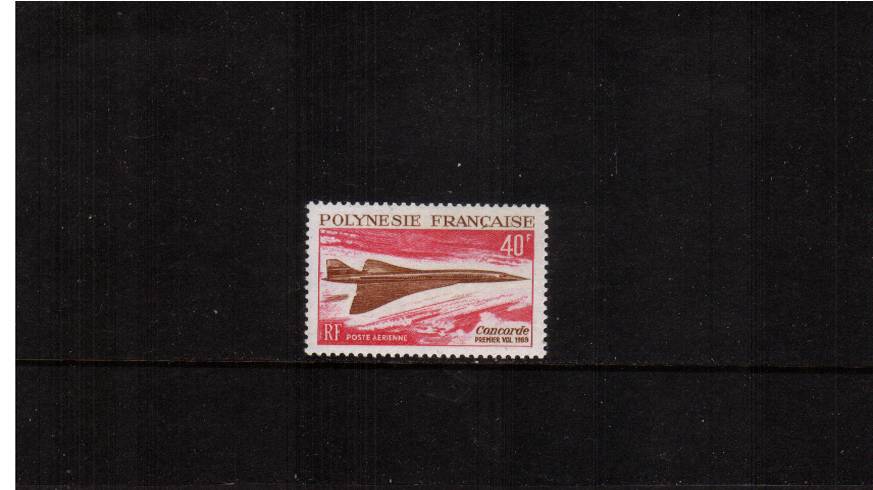 First Flight of Concorde<br/>A superb unmounted mint single.
